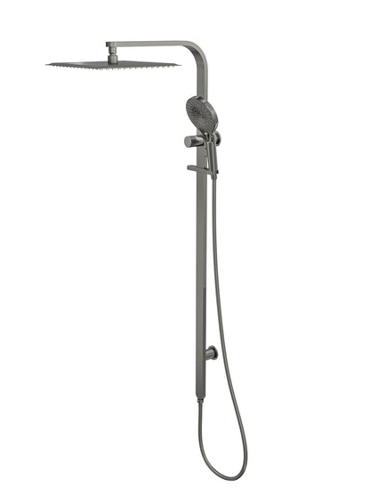 Oceanjet Shower Combination with 300mm Square Head - Gunmetal