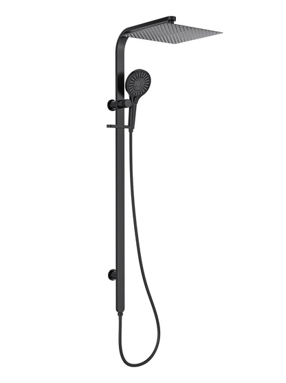 Oceanjet Shower Combination with 300mm Square Head - Matte Black