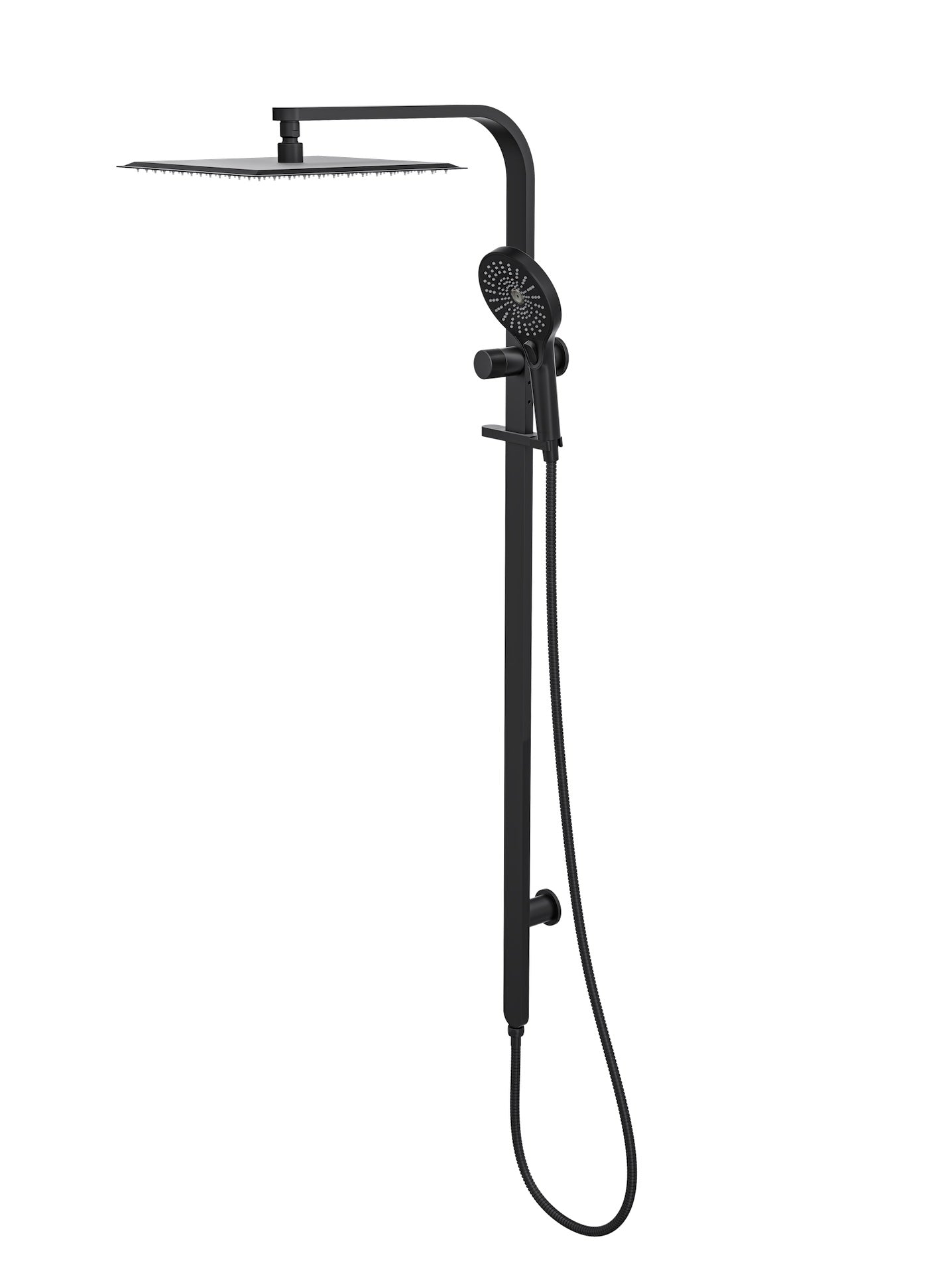 Oceanjet Shower Combination with 300mm Square Head - Matte Black