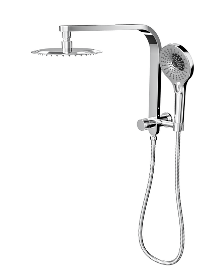 Oceanjet Short Shower Combination with 200mm Round Head - Chrome