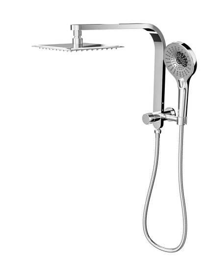 Oceanjet Short Shower Combination with 200mm Square Head - Chrome
