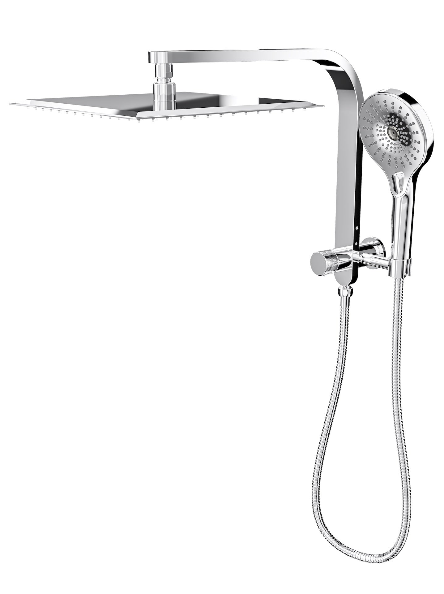 Oceanjet Short Shower Combination with 300mm Square Head - Chrome