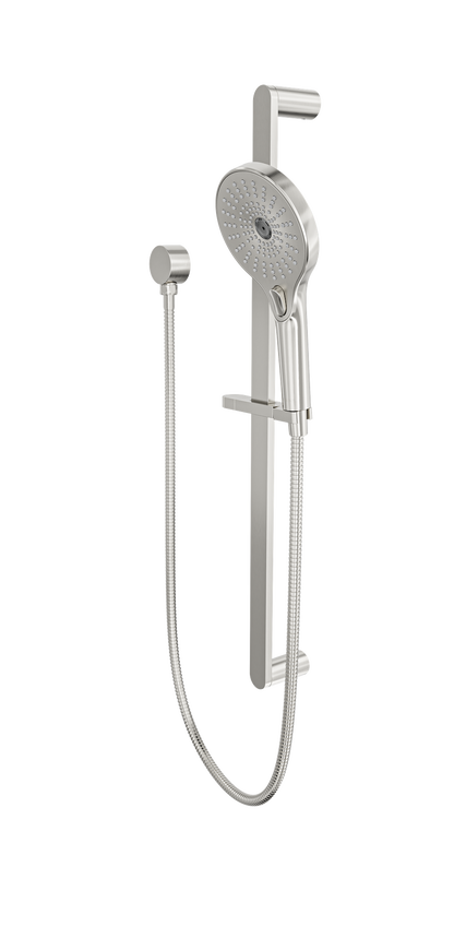 Oceanjet Sliding Shower Rail - Brushed Nickel