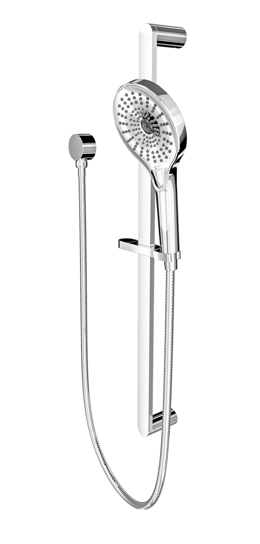 Oceanjet Sliding Shower Rail - Chrome