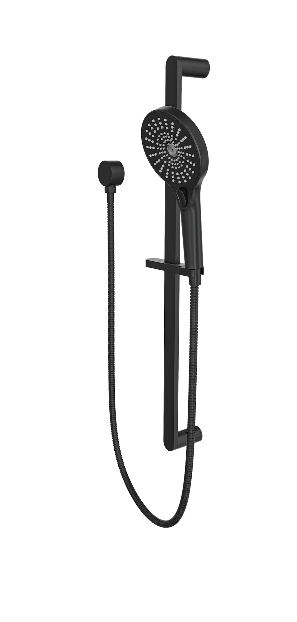 Oceanjet Sliding Shower Rail - Matte Black