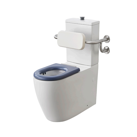 Opale Rimless Back to Wall Care Toilet Suite with Backrest