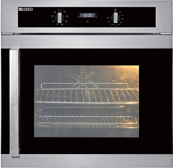 600mm Side Opening Electric 67L Oven - 9 Functions, Triple glazed, Digital timer, Reversible door