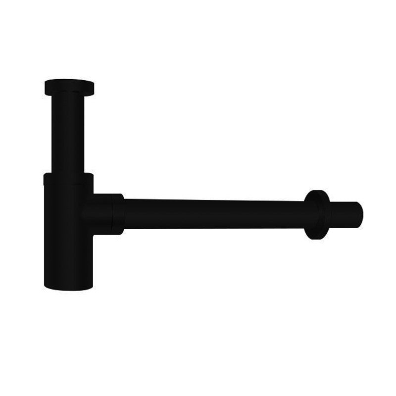 Round Black Bottle Trap 32mm
