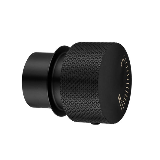 MOON Series Round Black Progressive Wall Mixer Handle(match CLPW)