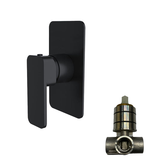 IVANO Series Black Wall Mixer