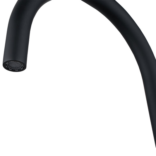 MOON Series Black Split Type Basin Mixer