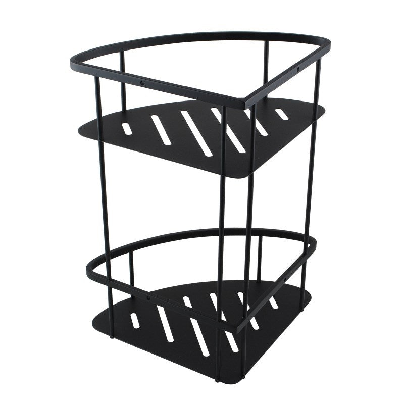 IVANO Series Black Stainless Steel 2 Tier Shower Shelf