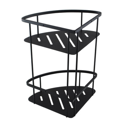 IVANO Series Black Stainless Steel 2 Tier Shower Shelf