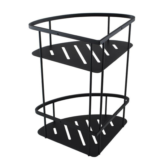 IVANO Series Black Stainless Steel 2 Tier Shower Shelf