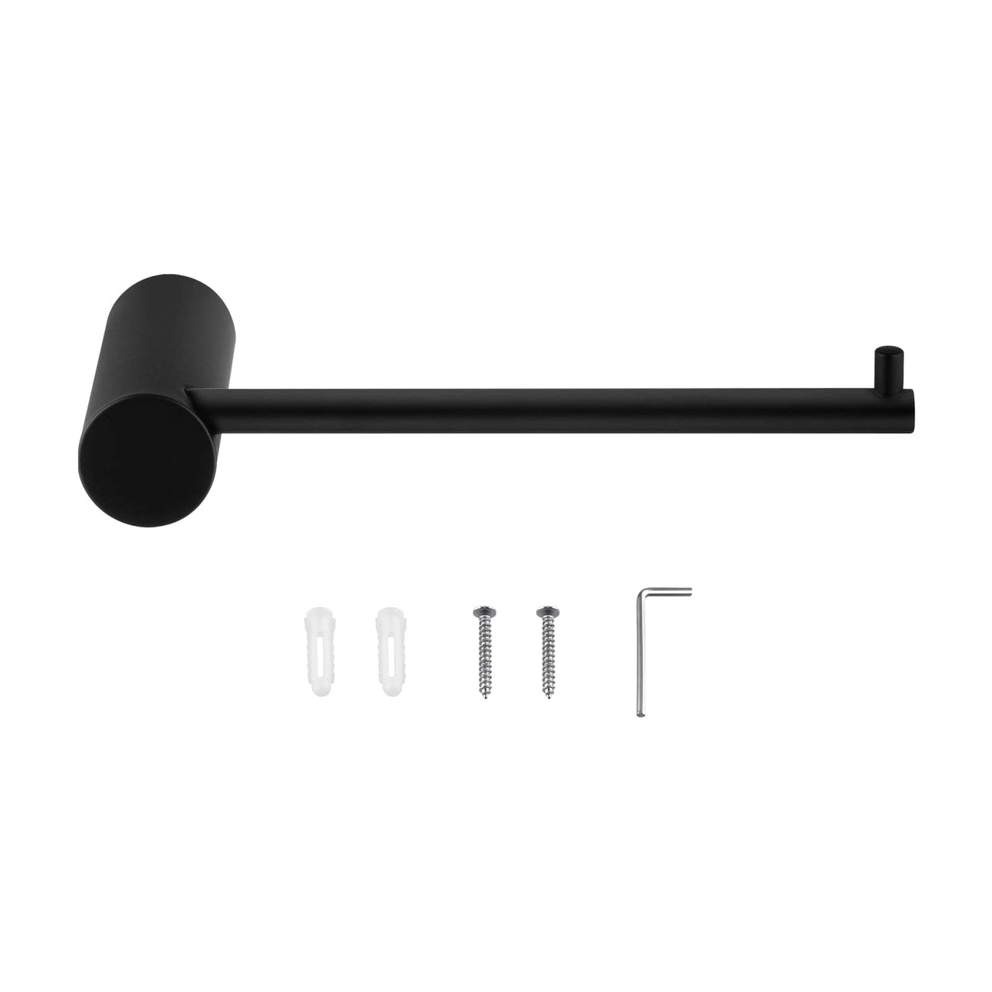 Matt Black Pin Toilet Paper Holder | OX6213.TR