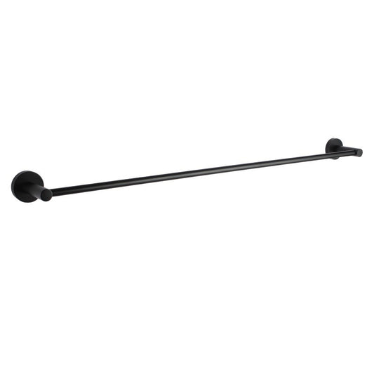 LUCID PIN Series Black Single Towel Rack Rail 800mm
