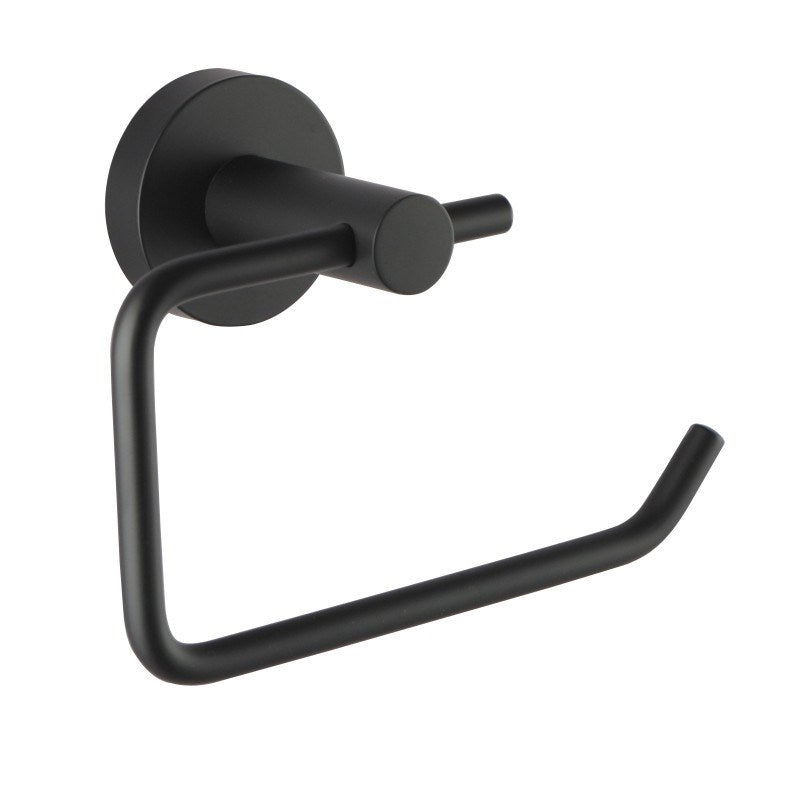 LUCID PIN Series Black Toilet Paper Holder
