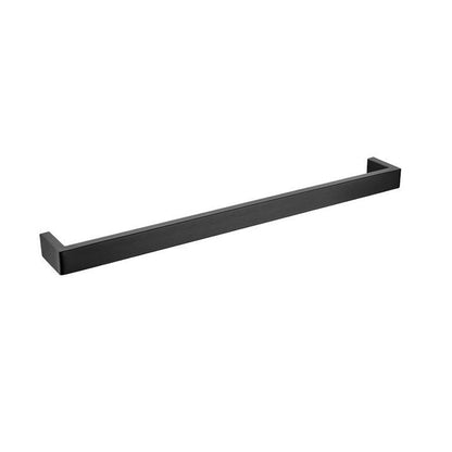 IVANO Series Black Single Towel Rail 600mm