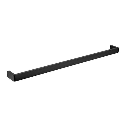 IVANO Series Black Single Towel Rail 800mm
