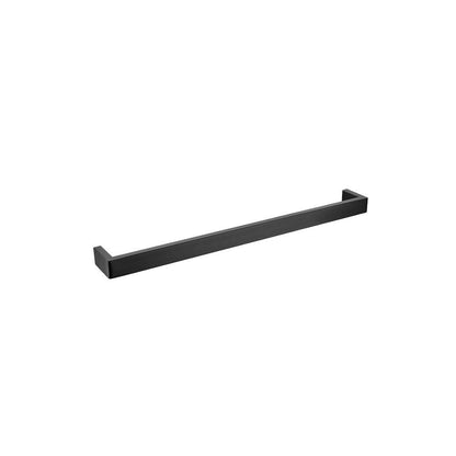IVANO Series Black Single Towel Rail 600mm
