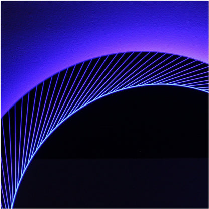 OYST Backlit LED Mirror - D800mm x 30mm