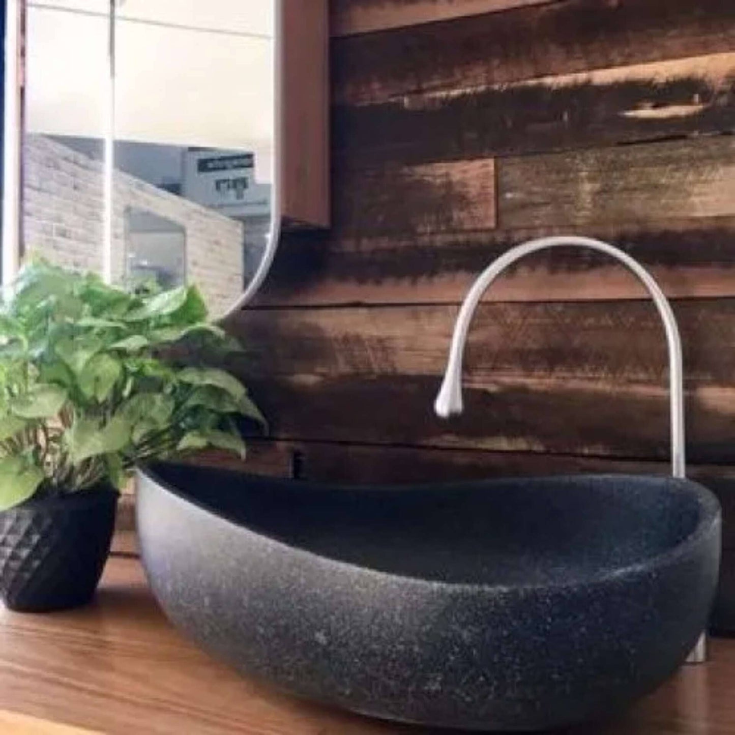600mm Pietra Bianca - Onda Above Counter Basins