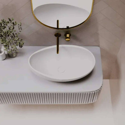 600mm Pietra Bianca - Onda Above Counter Basins