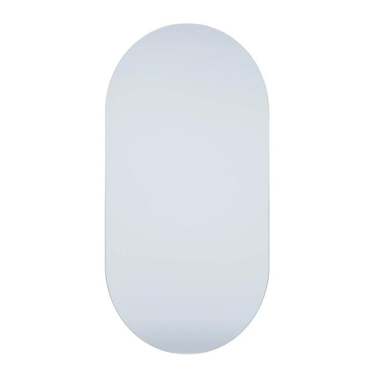 450mmx900mm - Plain Oval Pencil Edge Framless Mirror