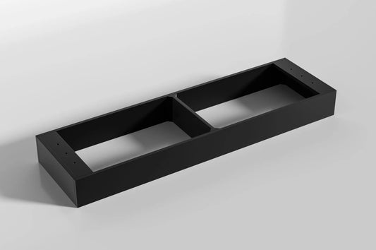 1500mm Vanity Kickboard Only - Gloss White