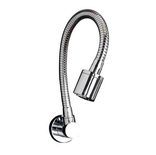 Sabine Cobra-Flex Wall Spout with Vegetable Spray - Chrome