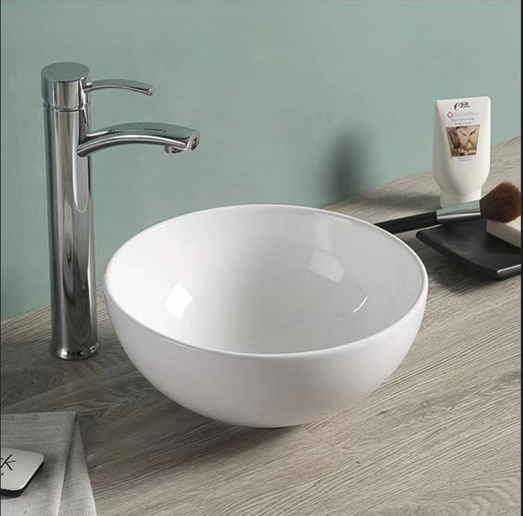 320mmx320mm  Above Counter Basin - Gloss White