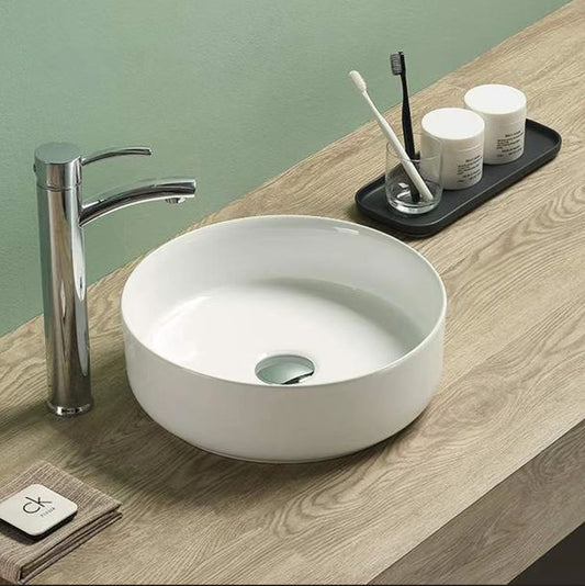 360mmx360mm  Above Counter Basin - Gloss White