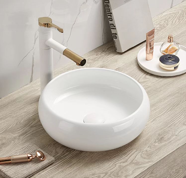 360mmx360mm  Above Counter Basin - Gloss White