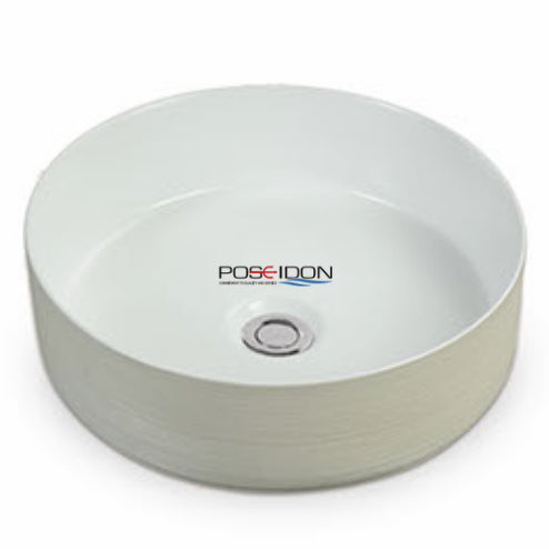 360mmx360mm  Above Counter Basin - Silky Cream