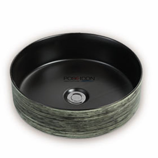 360mmx360mm  Above Counter Basin - Silky Green