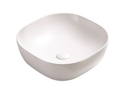 370mmx370mm  Above Counter Basin - Matte White