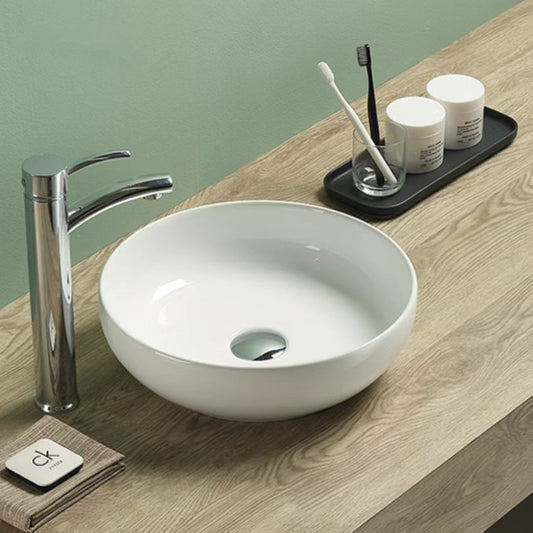 360mmx360mm  Above Counter Basin - Gloss White