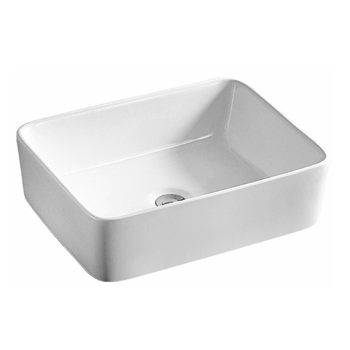 400mmx300mm  Above Counter Basin - Gloss White