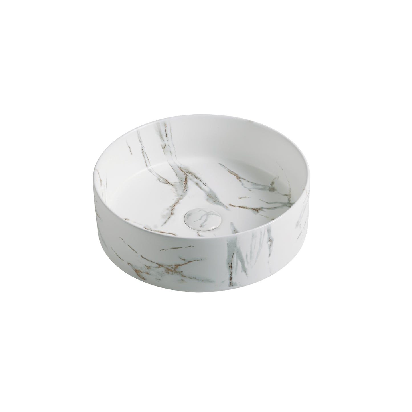 400mmx400mm  Above Counter Basin - Matte White