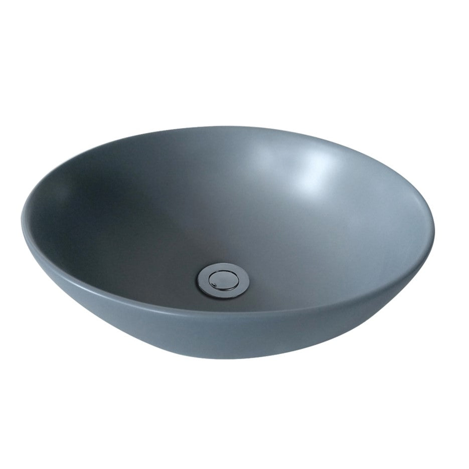 400mmx400mm  Above Counter Basin - Matte Grey