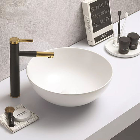 395mmx395mm  Above Counter Basin - Matte White