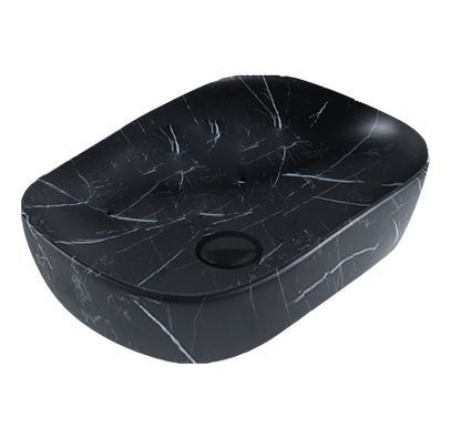 465mmx335mm  Above Counter Basin - Matte Black