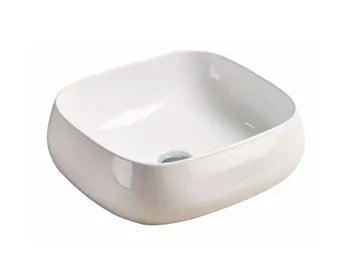 460mmx410mm  Above Counter Basin - Gloss White