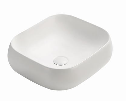 460mmx410mm  Above Counter Basin - Matte White