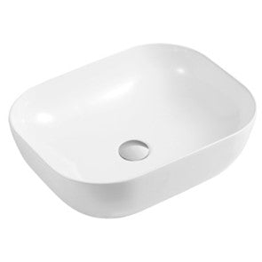 465mmx375mm  Above Counter Basin - Gloss White
