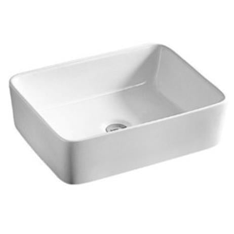 480mmx375mm  Above Counter Basin - Gloss White