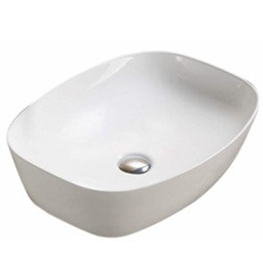 500mmx385mm  Above Counter Basin - Gloss White