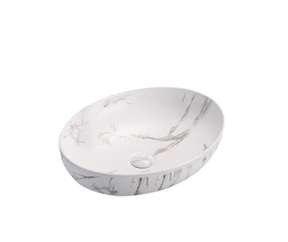 520mmx395mm  Above Counter Basin - Matte White