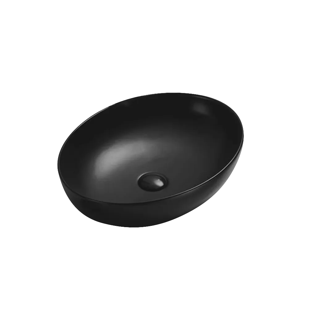 515mmx395mm  Above Counter Basin - Matte Black