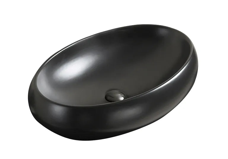 610mmx420mm  Above Counter Basin - Matte Black